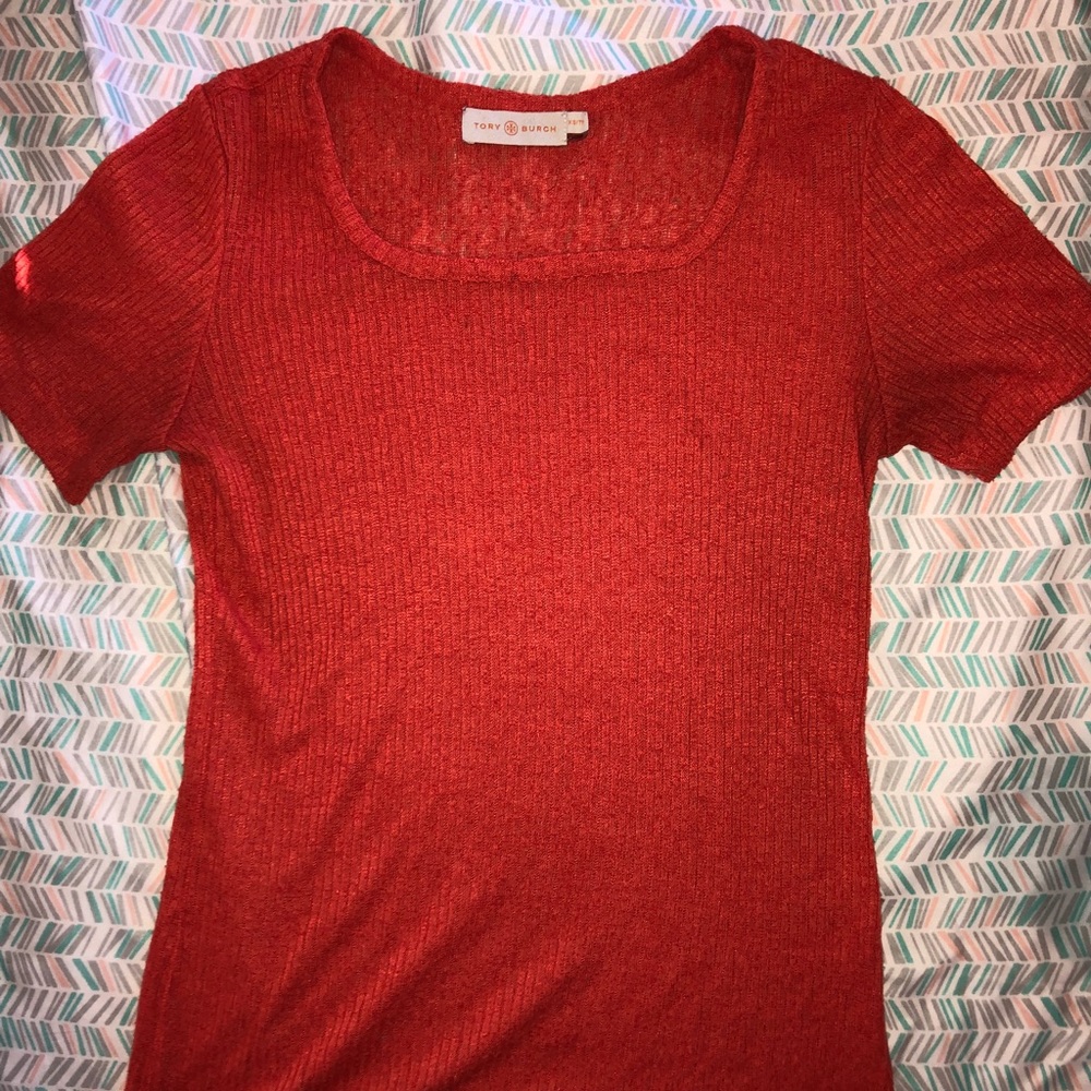 Tory Burch ribbed T-shirt